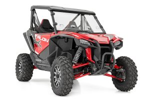 Honda Talon 1000XS Vented Full Windshield - Rough Country - Scratch Resistant - 2023+